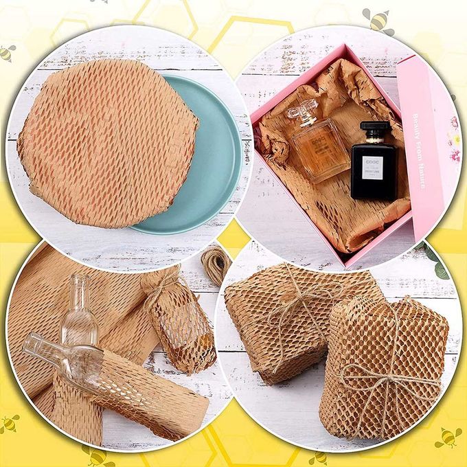 Shockproof Reusable Wrapping Void Fill Paper Customized Size