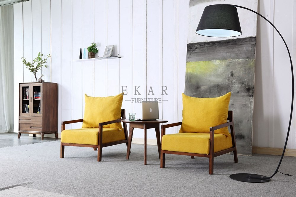 Green Leather Living Room Furniture Relax Chair