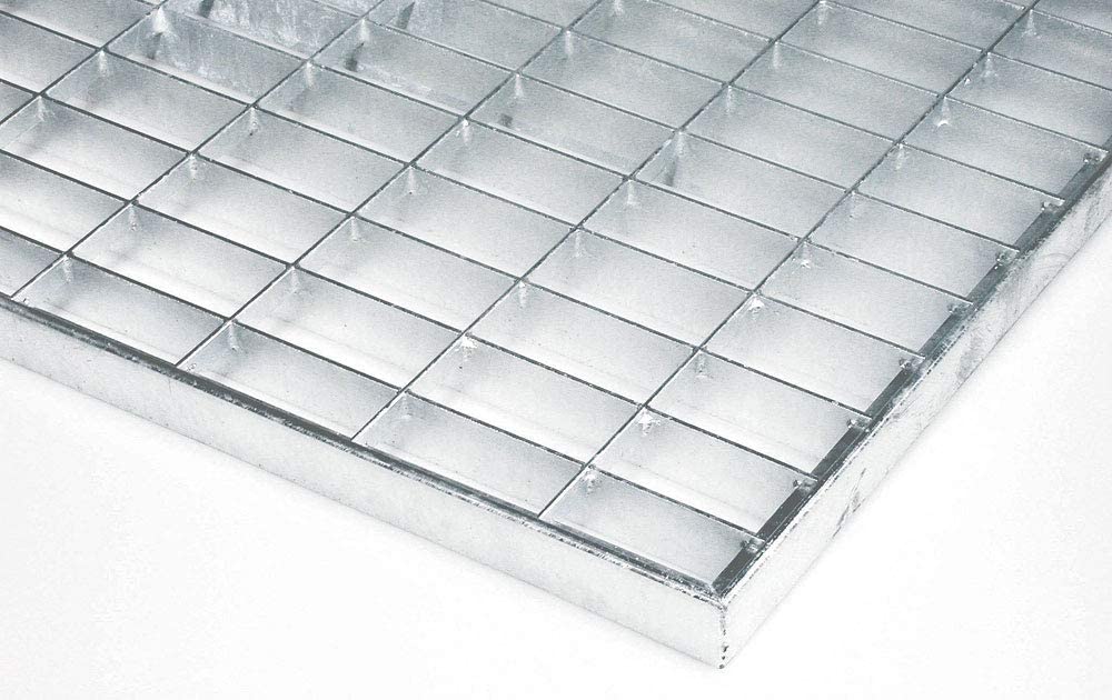 Galvanised Steel Shoe Boot Scraper Door Mat for Outdoor Hollowed out Metal Grill Door
