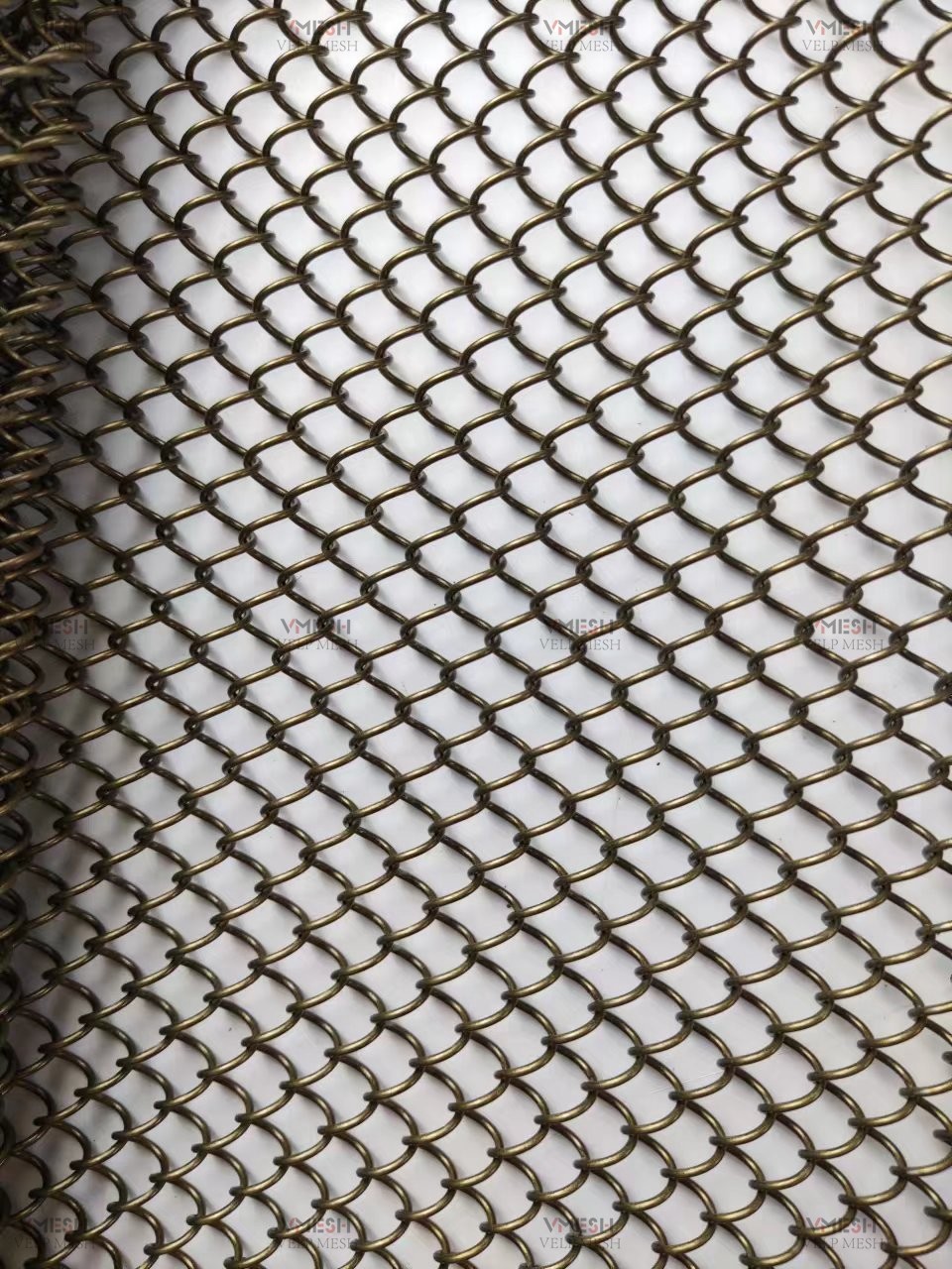 Metal Space Divider Coil Chain Link Drapery Curtain