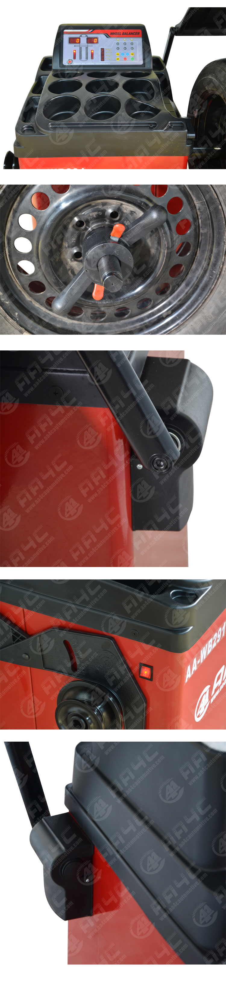 AA4C CE Approved Best Selling Car Wheel Balancer for Tire Service  Semi-Automatic wheel balancer AA-WB291