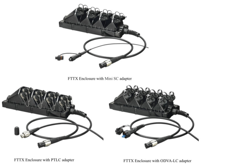 BBU RRU Station Waterproof FTTX Fibre Optic Enclosures