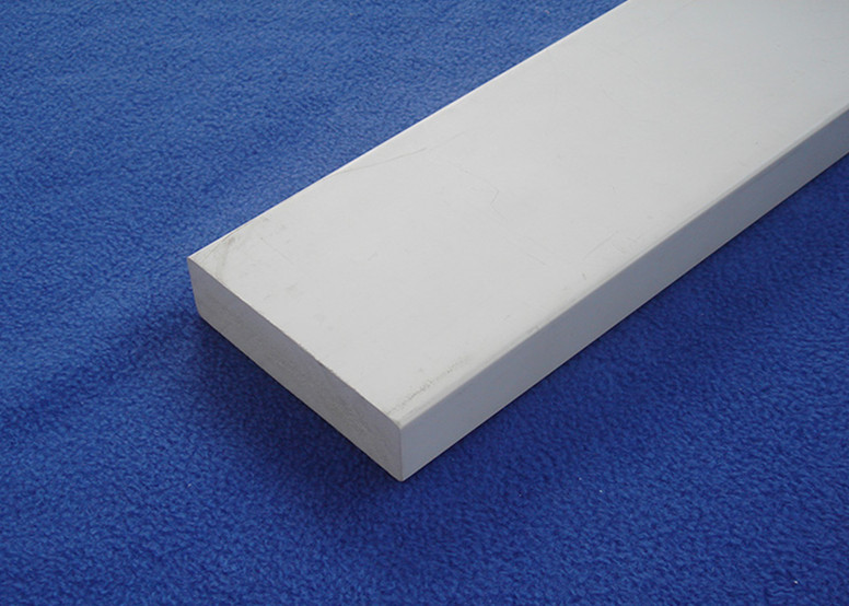 Wooden Look Foam PVC Trim Board , Vinyl Cabinet Skirting Board