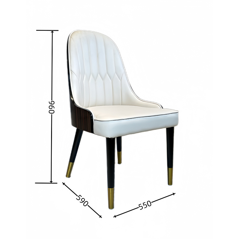 Hotel Furniture Factory Restaurant European Solid Wood Chair Home Dining Room OEM