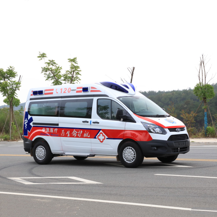 Single Axle Emergence Vehicles 4x2 Ambulance Car With Ergonomic Design(Transport Type)