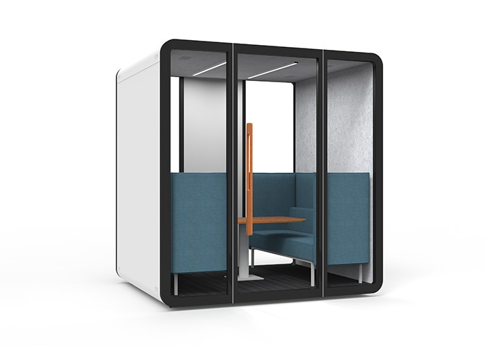 Isolate the noise booth be quiet for rest with advance ventilation system heavy duty super box design