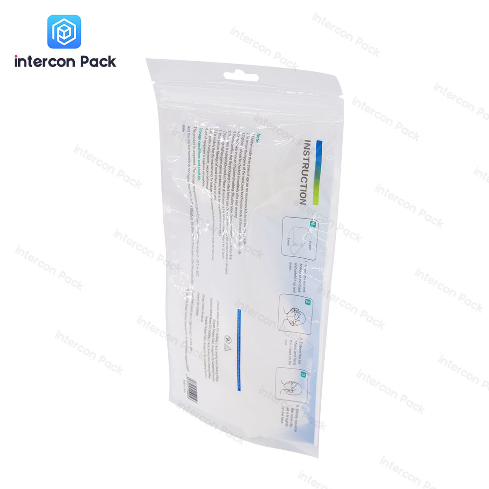 Mask Packaging Bag Aluminized Packaging Bag Aluminum Foil Mask Packaging Bag