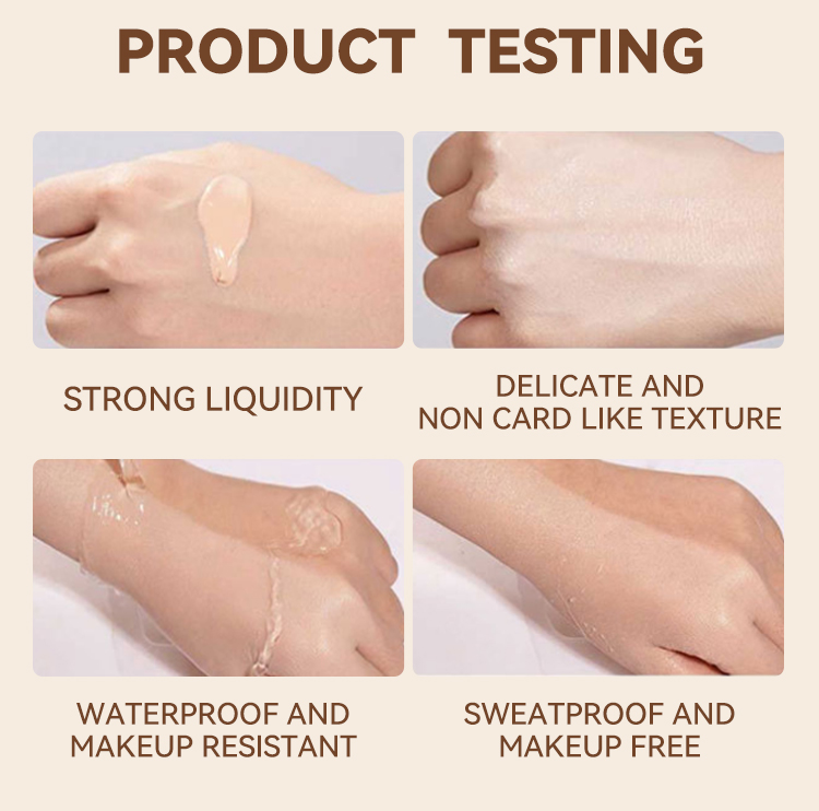 OEM Make Your Own High Quality Foundation Liquid Full Cover Long Lasting Private Label Matte Waterproof Makeup Foundation