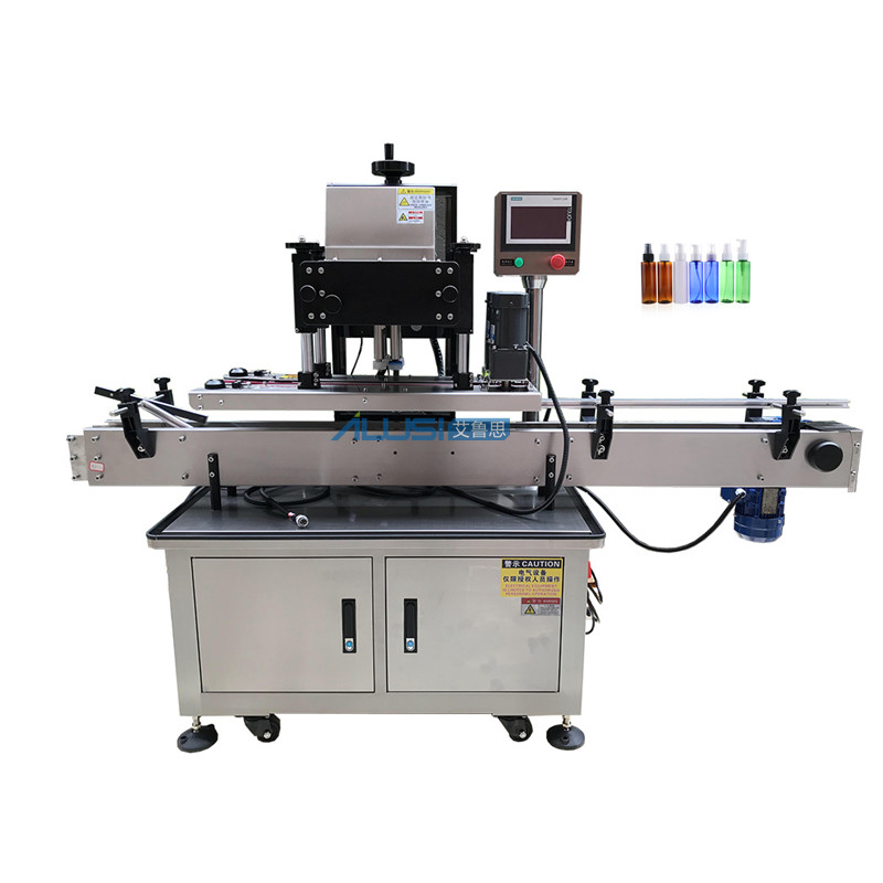 Ailusi High Speed Spray Pump Bottle Sealing Closing Equipment Automatic Screw Capping Machine for Plastic Cap