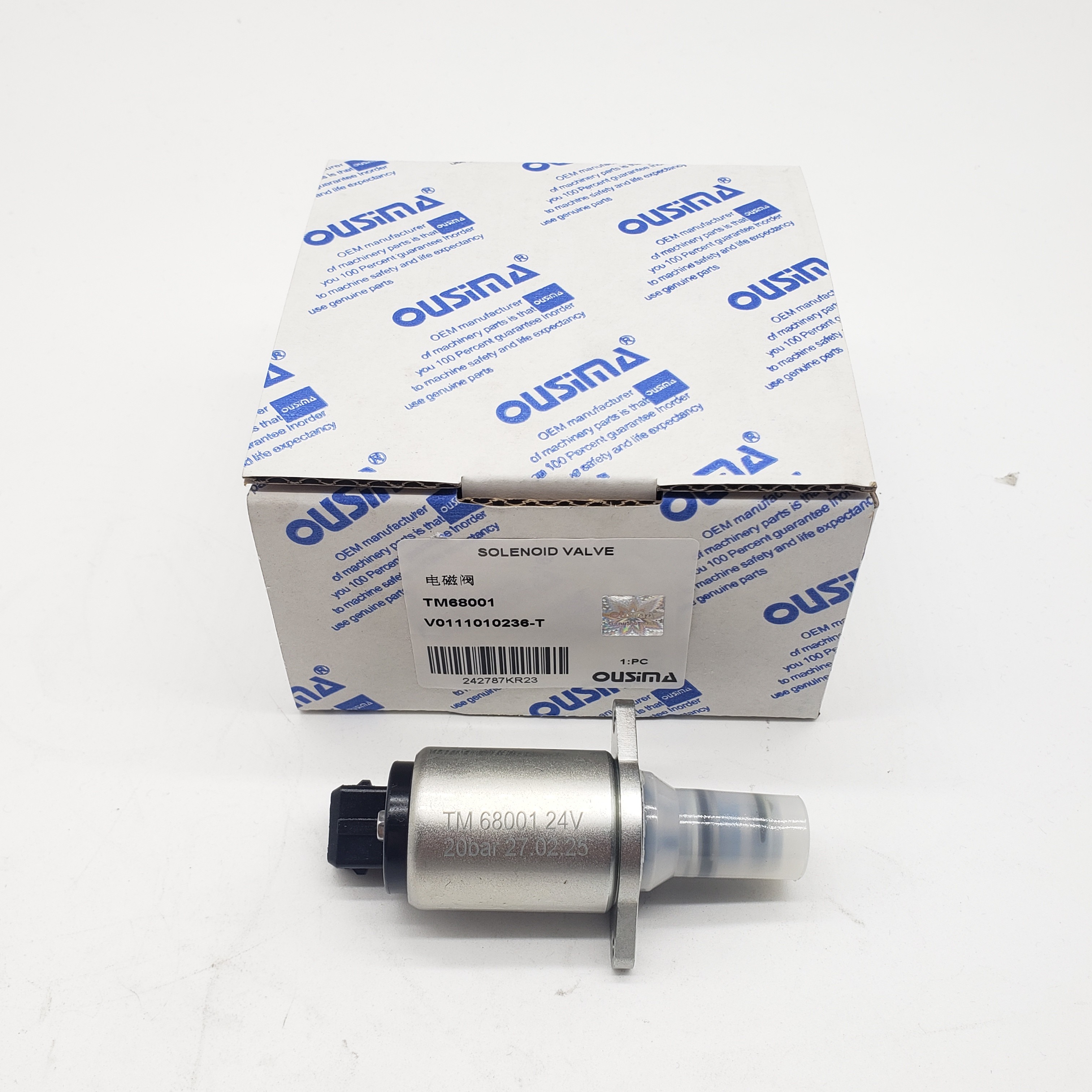 Solenoid Valve TM68001/V0111010236-T for Excavator machines