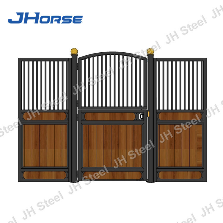 Galvanized Horse Stall Fronts Feeders In Kentucky Prefab Houses