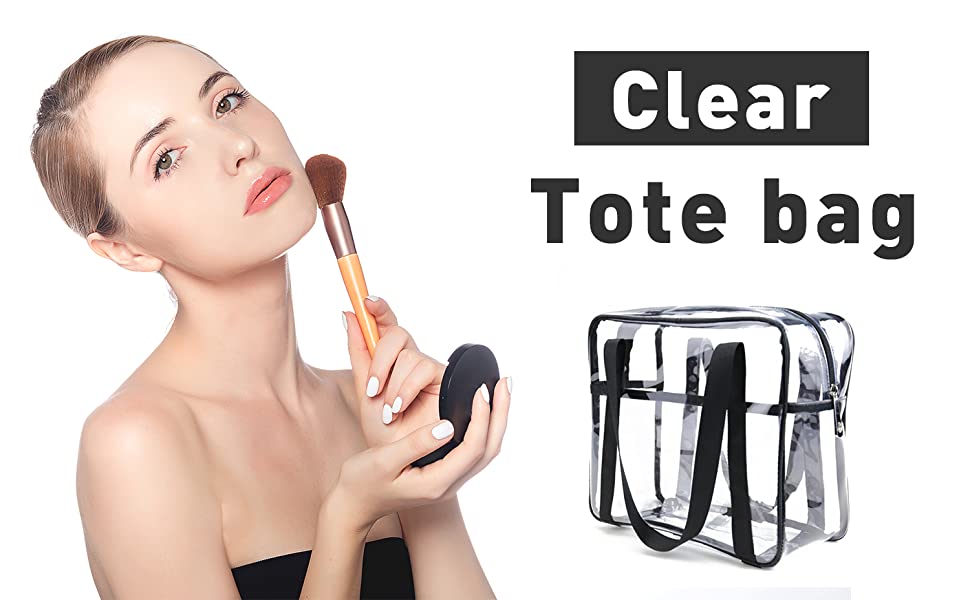 clear tote bag
