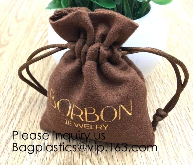 Envelop Red Velvet Christmas Pouch Promotional Red Velvet Packaging Bag For Cosmetic Gift Packaging, For Jewelry, bottle