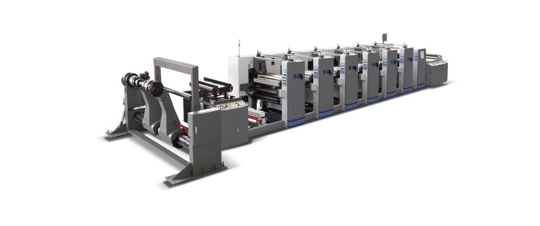 High Speed Paper Bag / Paper Cup Printing Press Machine