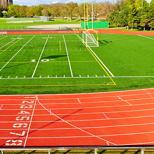 Eco Friendly Athletic Running Track Spray Coating System