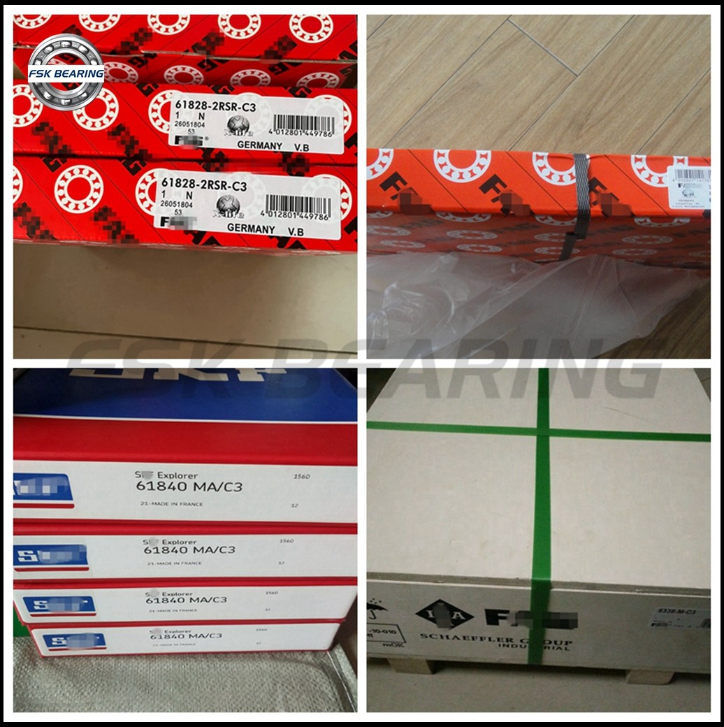 China FSK 61980MA Deep Groove Ball Bearing 400*540*65 mm Metric Size