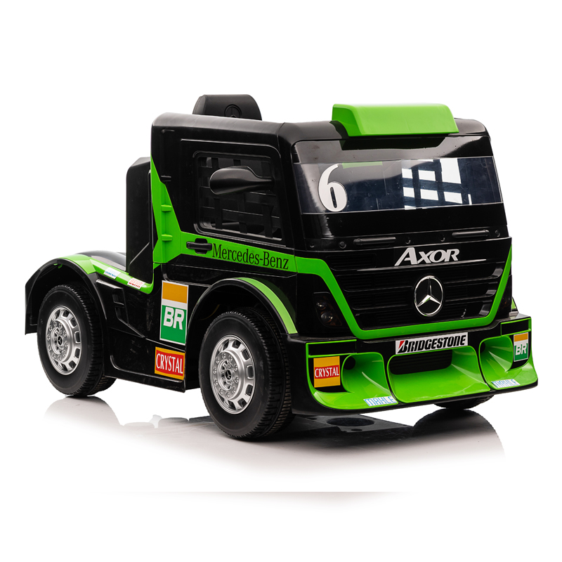 Ride On Toy Truck Car for Kids with Trailer 6 Wheels 12v or 24v Licensed of PP Plastic