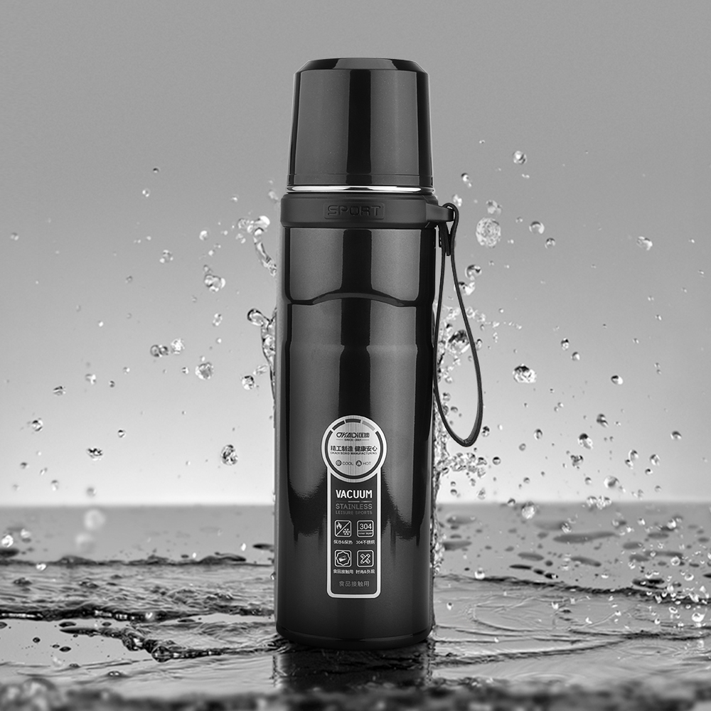 Bullet Shaped Vacuum Flask Thermos Bottle, Vacuum Cup Bullet Shaped Vacuum Stainless Steel Flask/Thermo