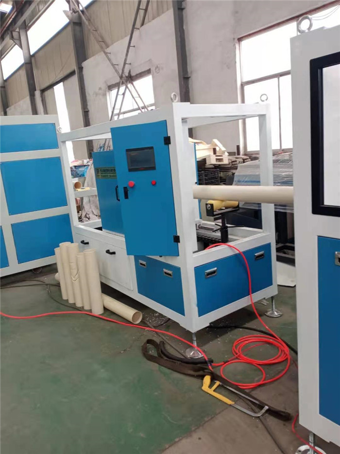 280mm Plastic Pipe Extrusion Line PLC PVC Pipe Extrusion Line 750kg/H