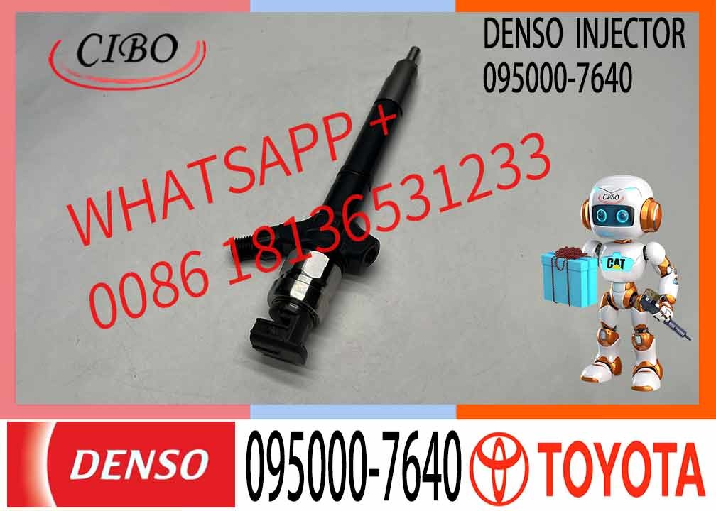Common Rail Fuel Injector 23670-0R170 23670-09290 095000-7640 095000-6040 for Toyota 2AD-FTV, D-4D for denso
