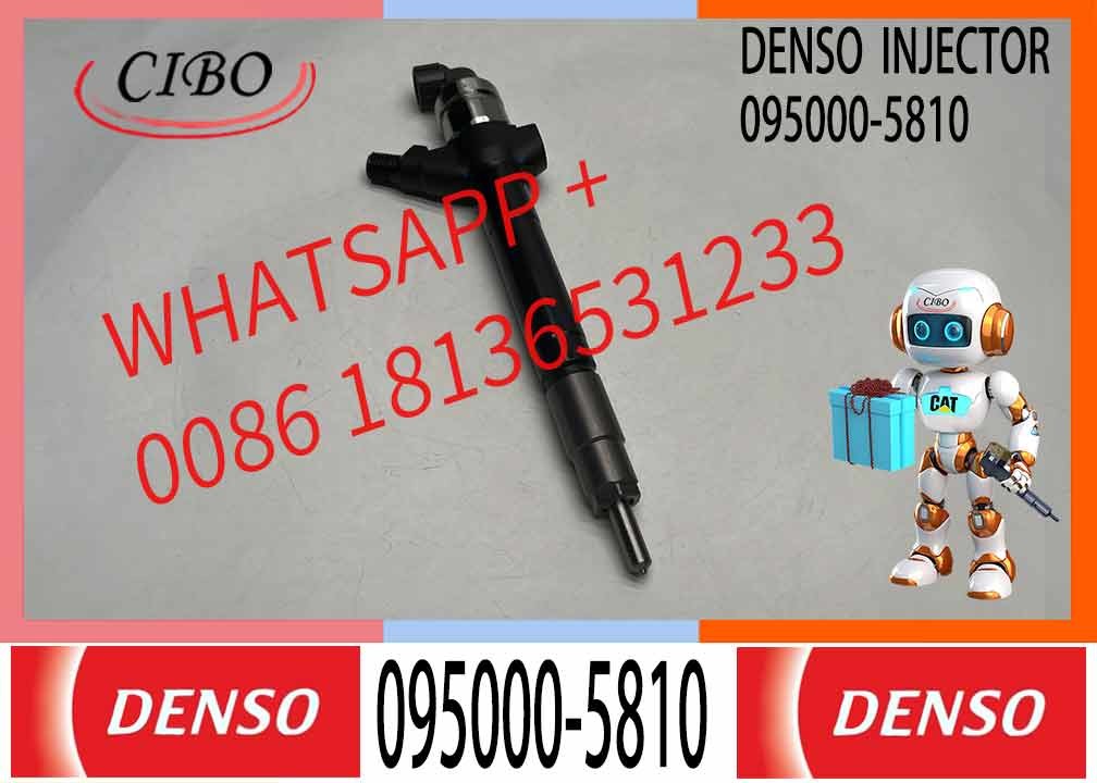 Genuine Common Rail Diesel Fuel Injector 095000-7060 095000-5810 6C1Q-9K546-BC 6C1Q-9K546-BB