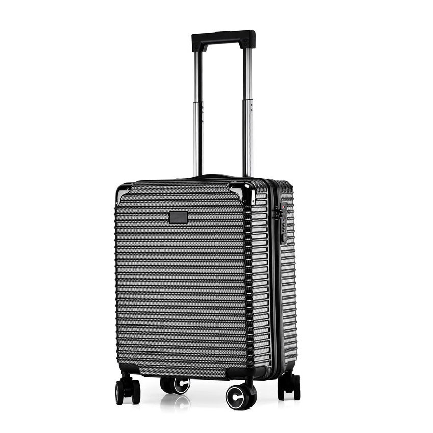 8x Spinner Wheel 210D Polyester Carry On Trolley Luggage