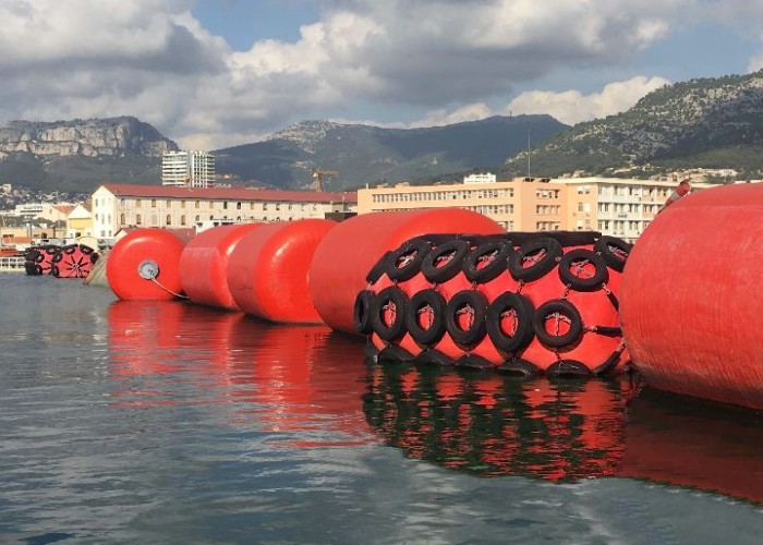 Marine Cylindrical Foam Filled Fender Large Boat Fenders Custom