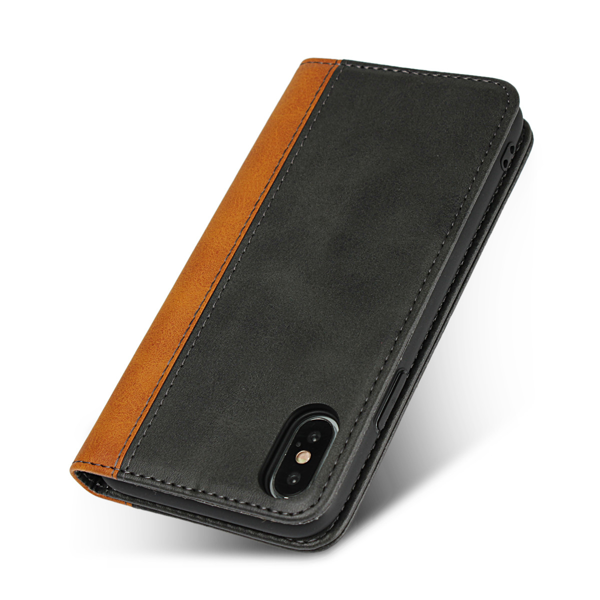 iPhone XS Wallet Case, Assorted Color Flip Cover[Kickstand Feature] For Apple iPhone 6,7,8,X,XS,XS MAX,XR