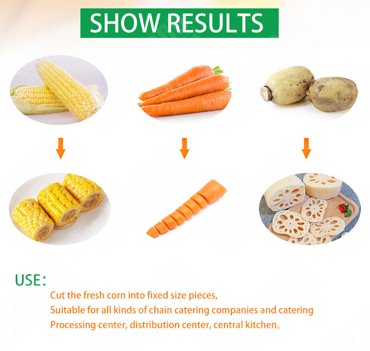 Automatic sweet corn cutter machine auto industrial sweet corns cutter equipment cheap price for sale
