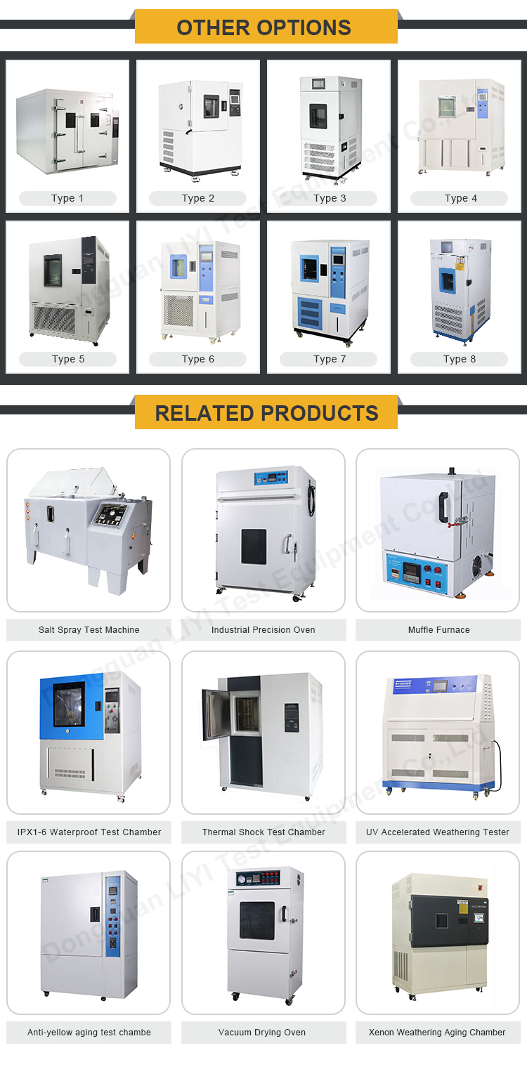 LIYI JIS C60068 150L Benchtop Temperature Chamber , LIYI Temperature Humidity Chamber