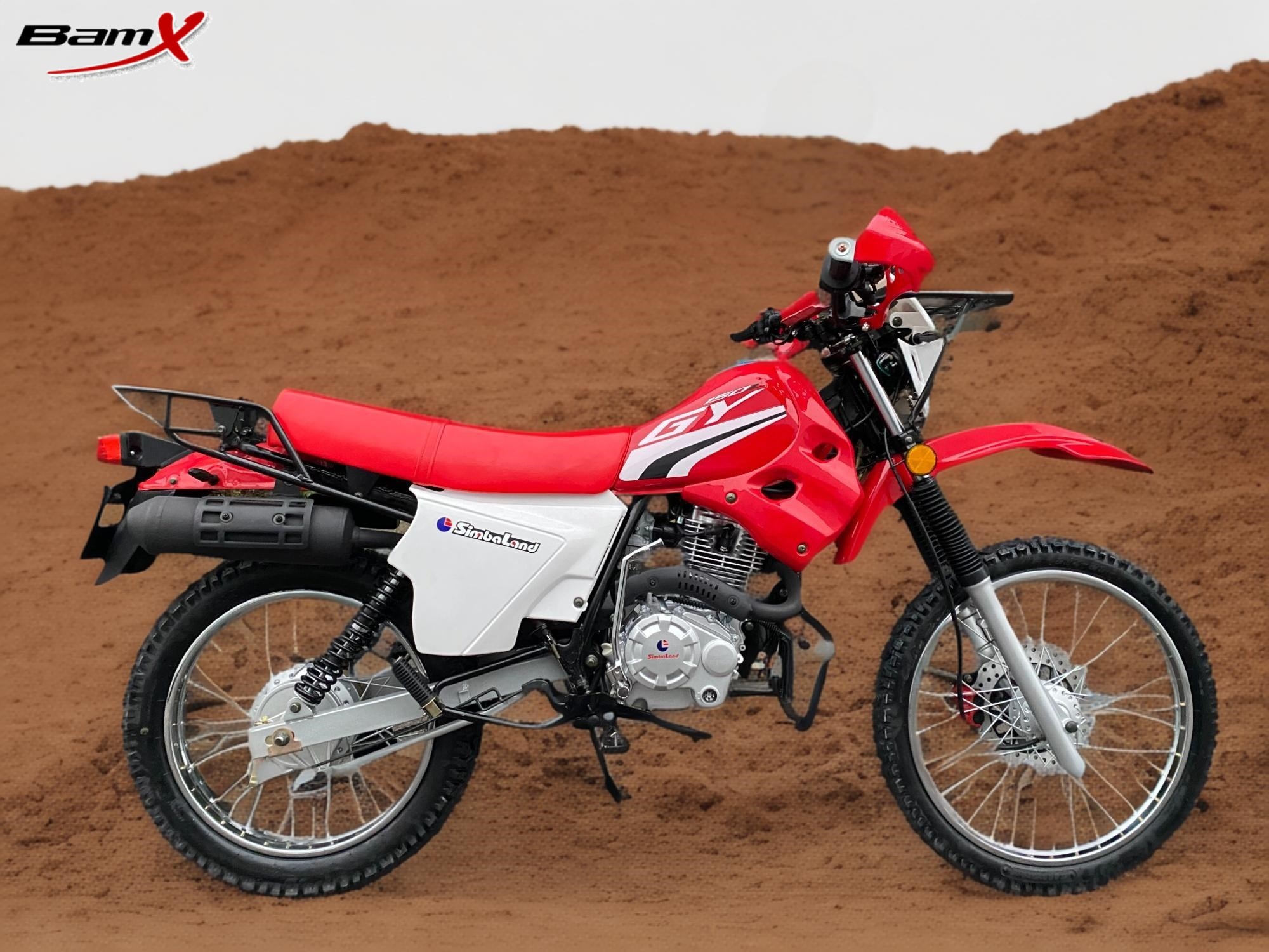 Gasoline 150cc engine Dirt Bike 200cc 4 Stroke Sport motorcycle High Speed Air Cooled off-road motorbike Color Red Green