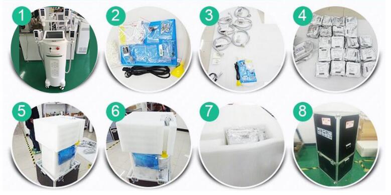New design painless confortable treatment vacuum cavitation system cryolipolysis cool shaping slimming machine