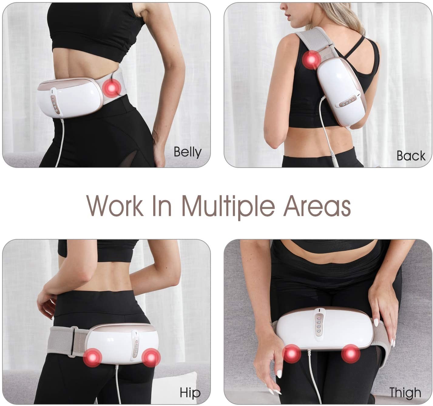 FCC Approved Belly Slimming Belt 50hz electric waist trimmer belt