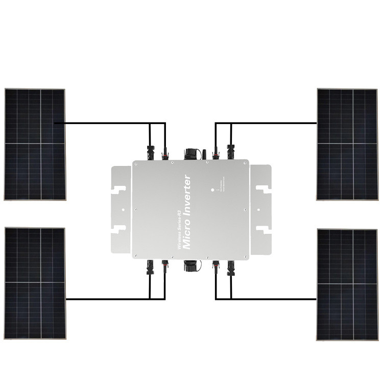 280V Micro Smart Solar Inverter IP65 1600w On Grid Solar Inverter