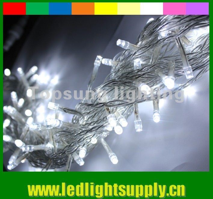100v green 100led twinkle fairy string lights 10m with high quality