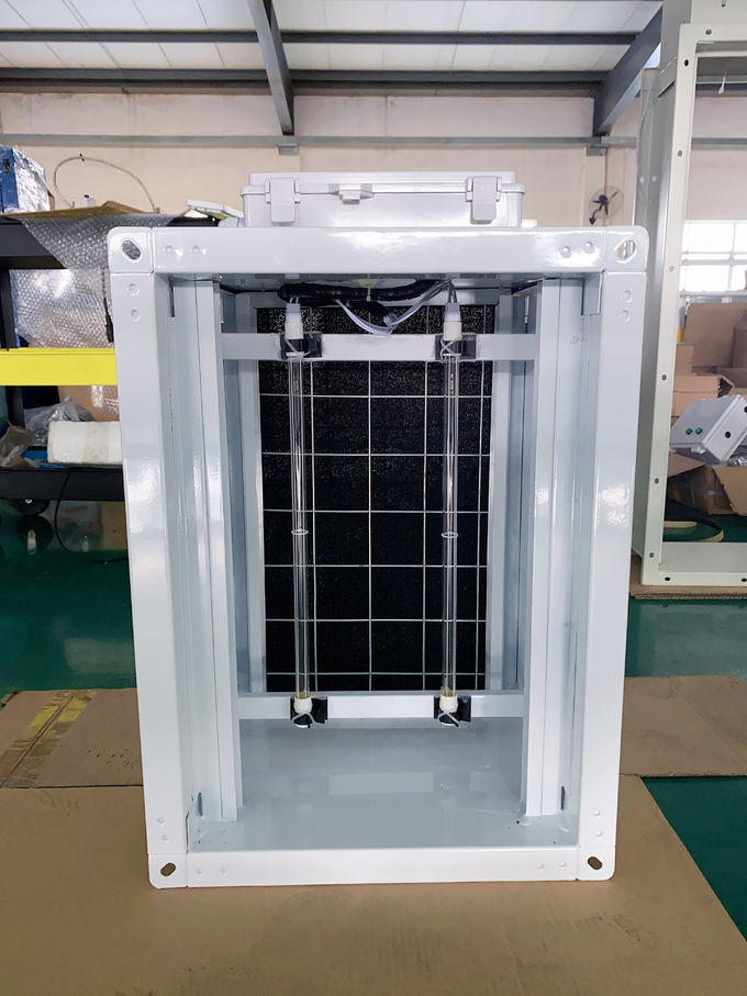 PHT UVC with Germicidal Lamps as air sterlizer for Rooftop units ducts or AHU System ducts help kill virus