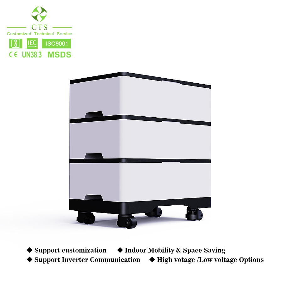 Cts household battery backup system 48v 100ah lithium battery with inverter