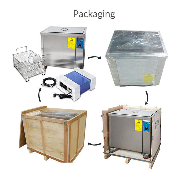 Fuel Injection Nozzle Industrial Ultrasonic Cleaner Acid Proof Tank 2160W
