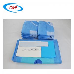 China Soft Lower Limbs Disposable Surgical Pack Extremity Drape With Medical Gown on sale
