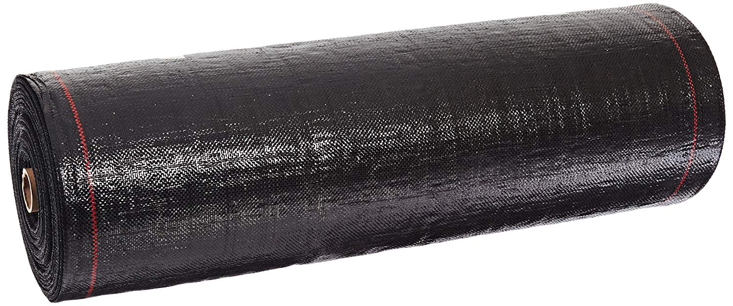 UV Treated Black Ground Cover Geotextile for Driveway Fabric Underlayment Width 1-6m