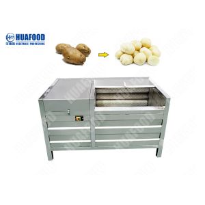 Potato Washing Machine Potato Washing Machine / Automatic Potato Peeler Machine