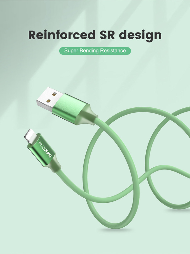 2m 1m 25cm USB Type C Charging Cable Liquid Silicone Data Transfer Fast Charging Cable