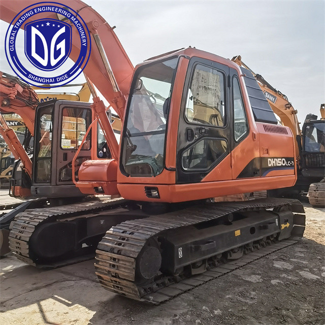 Origin Korea DH150-7 Used Doosan Excavator DH150-7 Excavator Secondhand Doosan Excavator DH150-7