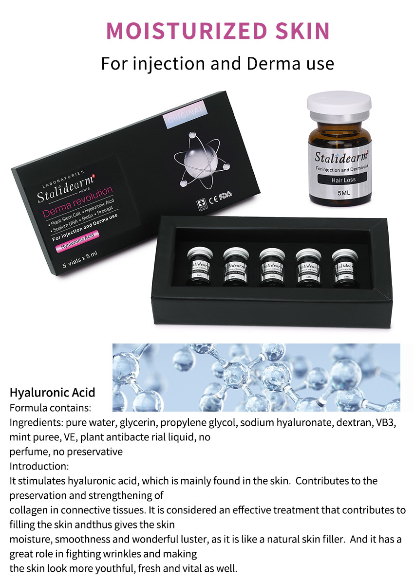 OEM ODM Stalidearm Skincare Product Eye Whitening Lifting Anti Wrinkle Anti Aging Serum Hyaluronic Acid Eye Serum