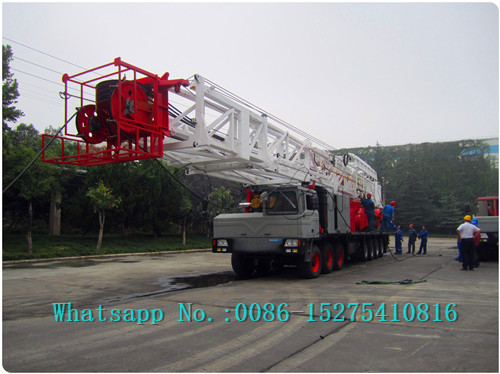 SINO Truck Mounted Water Well Drilling Rig With Allison Gearbox ZJ20/1580CZ