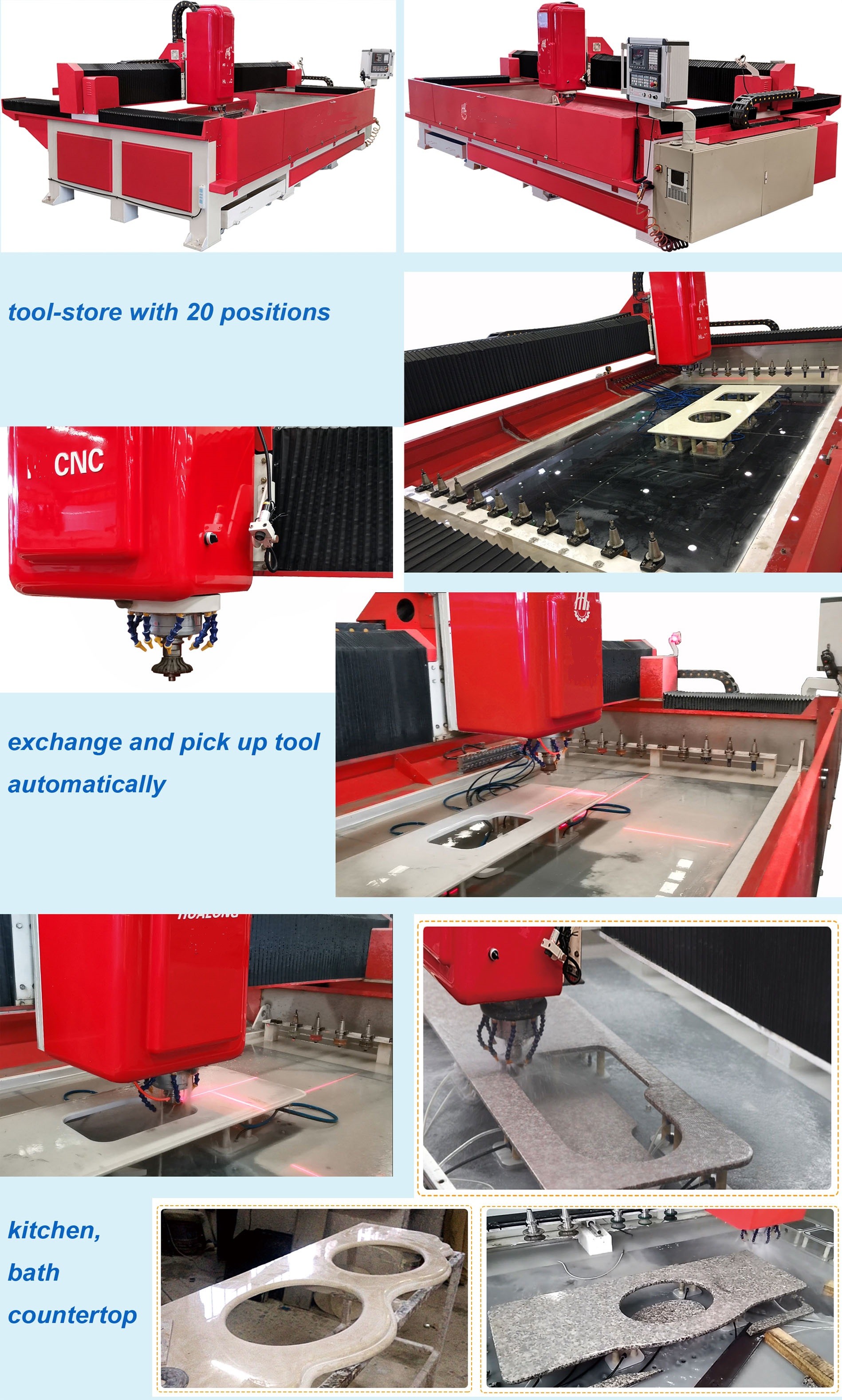 Stone CNC Working Center
