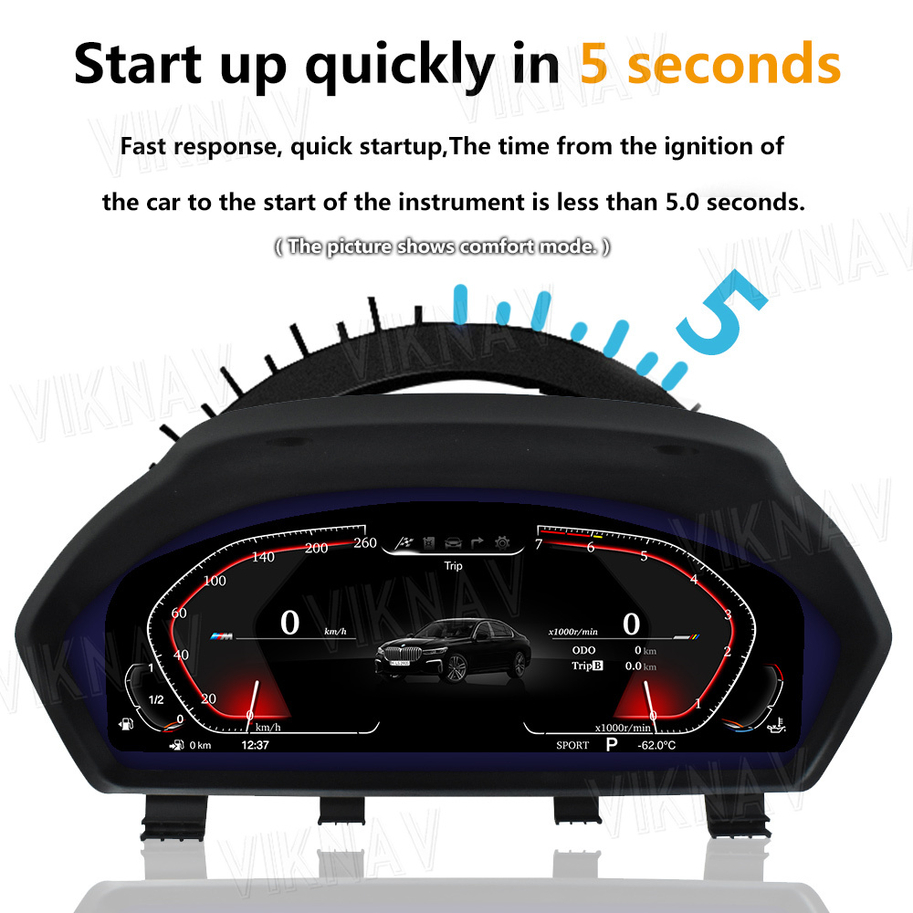 Viknav For BMW 3Series F30 F31 GT F34 4Series F32 F33 F36 (2011-2017) 12.3 inch Digital Dashboard Multimedia Player