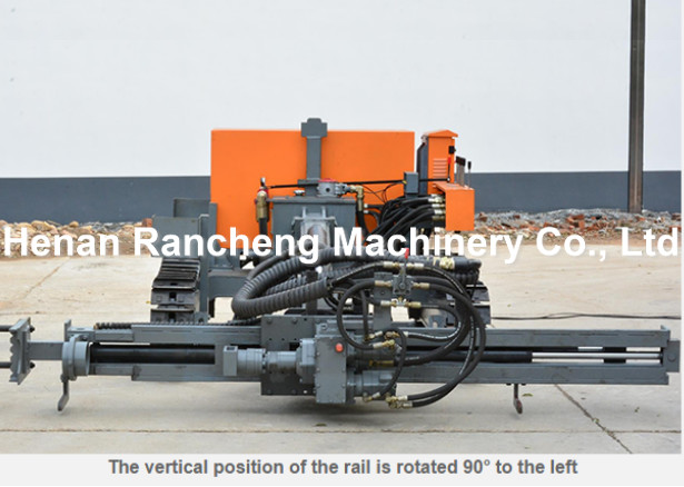80m Depth Hydraulic Engineering Drilling Rig Double Power Anchor Drill Rig