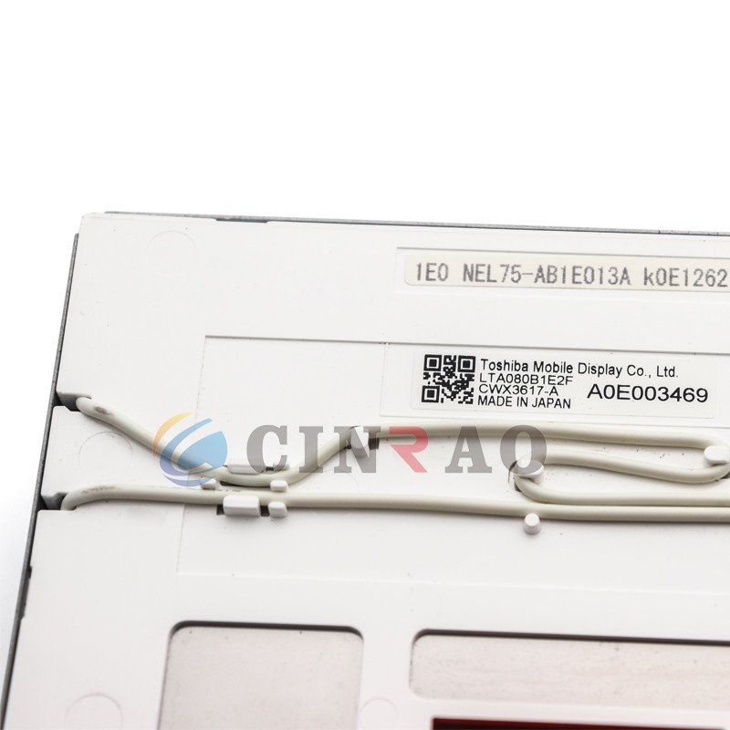 Toshiba LTA080B1E2F TFT LCD Screen / 8 Inch LCD Panel High Efficiency