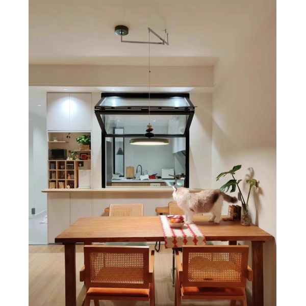 Horizon Farmhouse Style Folding Window Embracing Rolling Pasture Views with Minimal Frame Interruption